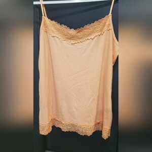 Peach Orange Tank Top